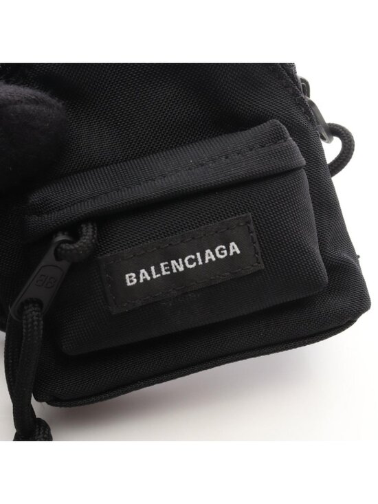 Balenciaga Charm Micro Backpack Black Nylon main image 5